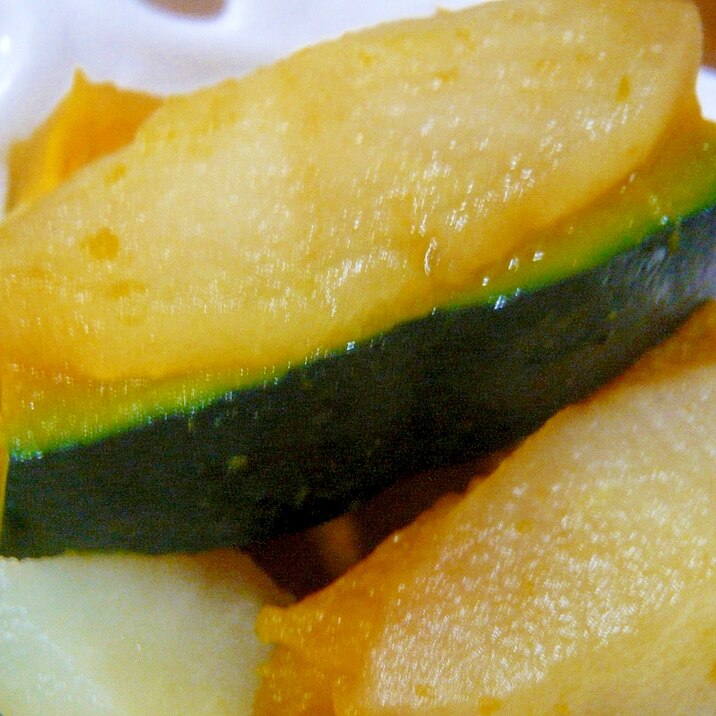 ♥ かぼちゃ&リンゴの煮物 ♥